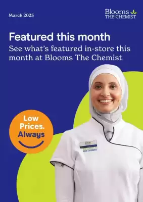 Blooms The Chemist catalogue (valid until 31-03)