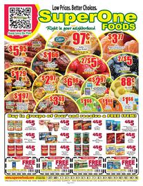 Super One Foods Weekly Ad Page 1