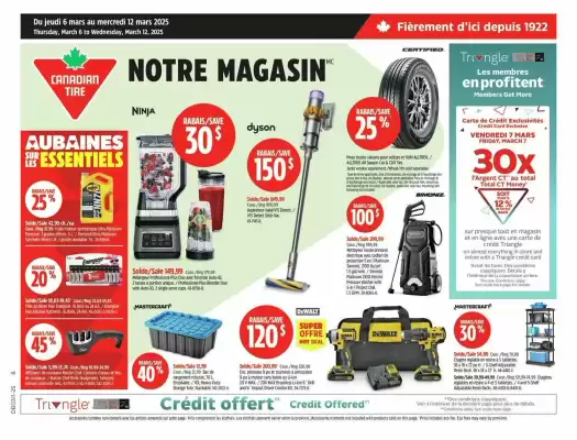 Canadian Tire flyer (valid until 20-03)