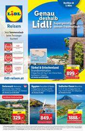 Lidl Reisen Flugblatt Seite 1