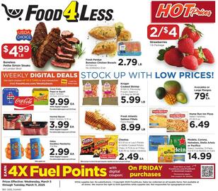 Food 4 Less Weekly Ad week 10 Page 1