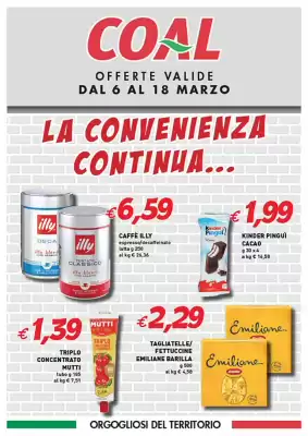 Volantino Coal Supermercato Coal (valido fino al 18-03)