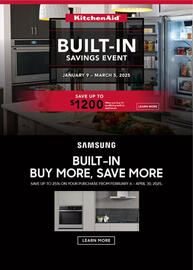 Goemans Appliances flyer Page 1