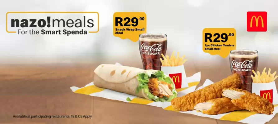 McDonald's catalogue (valid until 10-03)