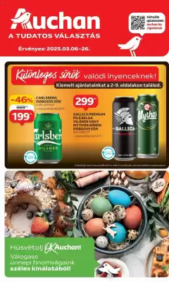 Auchan akciós újság (érvényes eddig: 26-03)