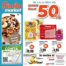 Volantino Famila Market Pagina 1