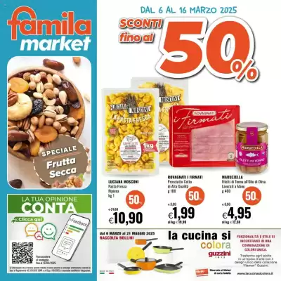 Volantino Famila Market (valido fino al 16-03)