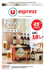 Catalogue U Express | FOIRE À LA BIÈRE page 1