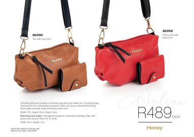 Honey Fashion Accessories catalogue week 10 Page 2