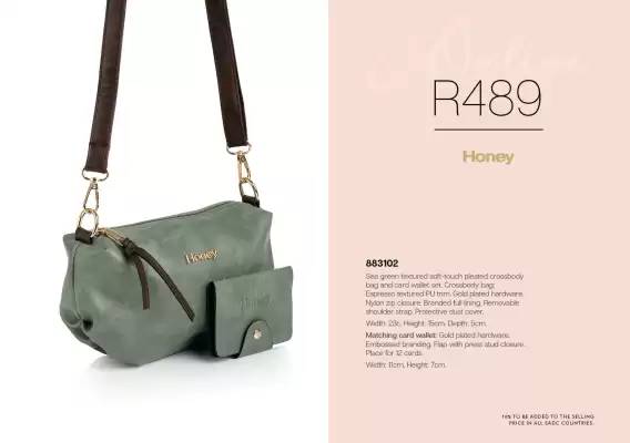 Honey Fashion Accessories catalogue (valid until 10-03)