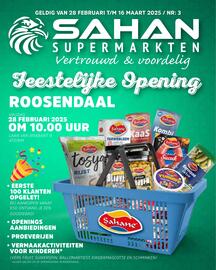 Sahan Supermarkten folder Pagina 1