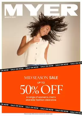 Myer catalogue (valid until 23-03)