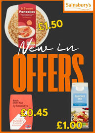 Sainsbury's leaflet week 10 Page 1