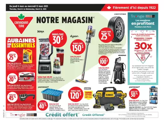 Canadian Tire flyer (valid until 12-03)