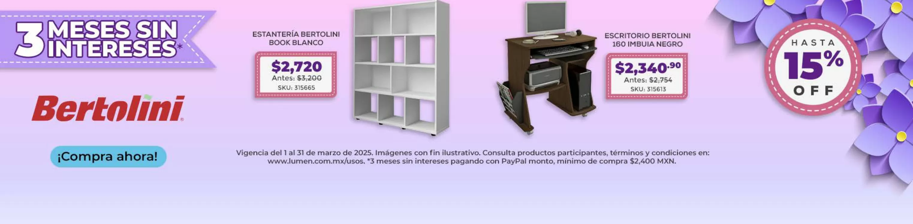 Catálogo Lumen (válido hasta 31-03)