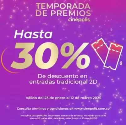 Catálogo Cinépolis (válido hasta 12-03)