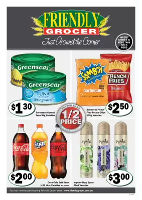 Friendly Grocer catalogue (valid until 11-03)