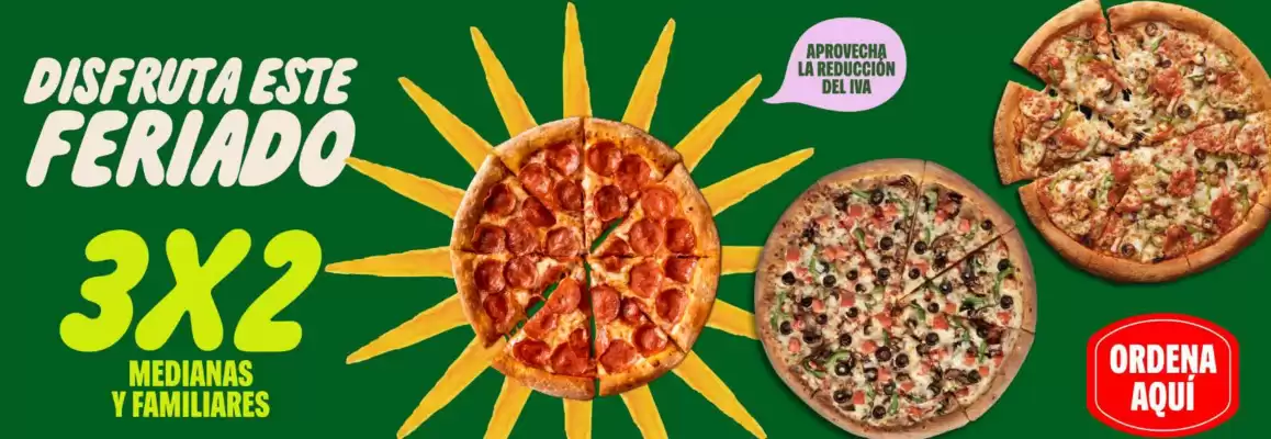 Catálogo Papa John's (válido hasta 31-03)