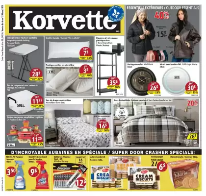 Korvette flyer (valid until 12-03)