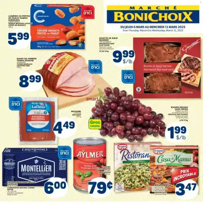 Marché Bonichoix flyer (valid until 12-03)