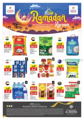 Al Madina Hypermarket catalogue (valid until 9-03)