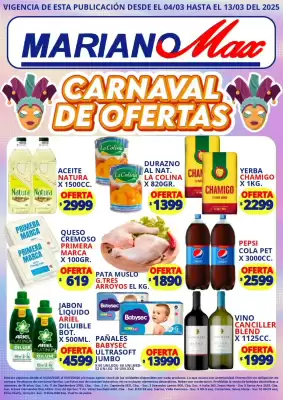 Catálogo Supermercados Mariano Max (válido hasta 13-03)