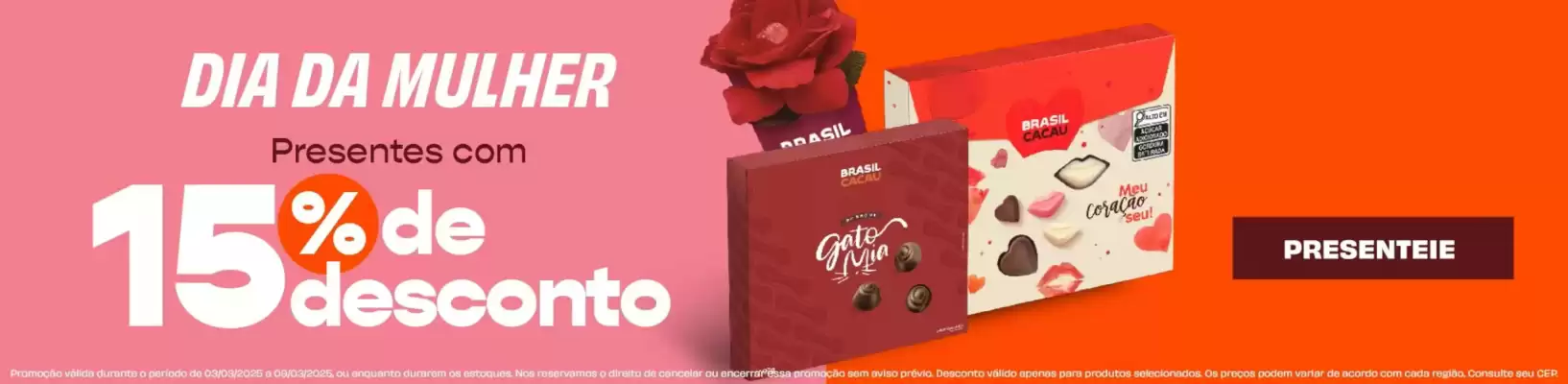 Catálogo Chocolates Brasil Cacau (válido até 30-03)