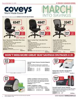 Covey Basics flyer (valid until 31-03)