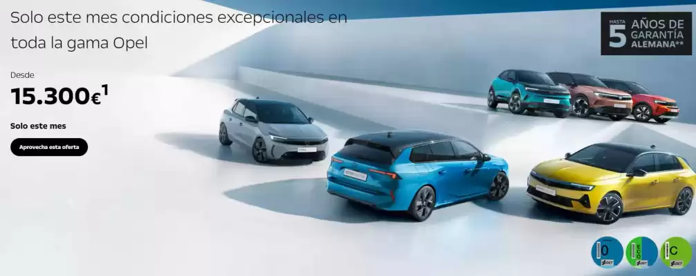 Folleto Opel (válido hasta el 31-03)