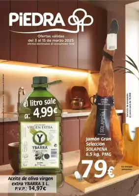 Folleto Supermercados Piedra (válido hasta el 15-03)