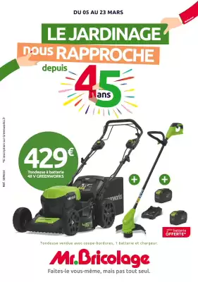 Catalogue Mr Bricolage (valable jusqu'au 23-03)