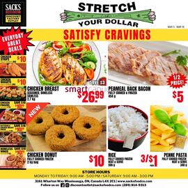 Sacks Food Co. flyer Page 1