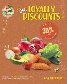 Organic Super Store catalogue Page 1