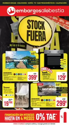 Folleto Embargos a lo bestia (válido hasta el 17-03)