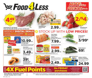 Food 4 Less Weekly Ad week 10 Page 1