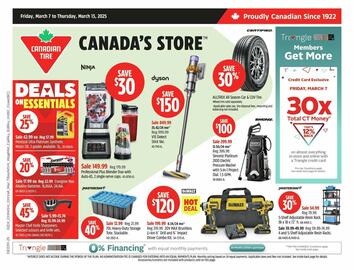 Canadian Tire flyer week 10 Page 1