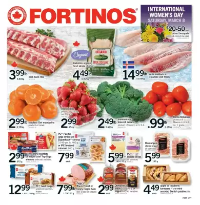 Fortinos flyer (valid until 12-03)