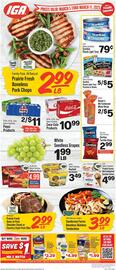 IGA Weekly Ad week 10 Page 1