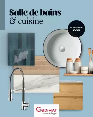 Catalogue Gedimat (valable jusqu'au 31-03)