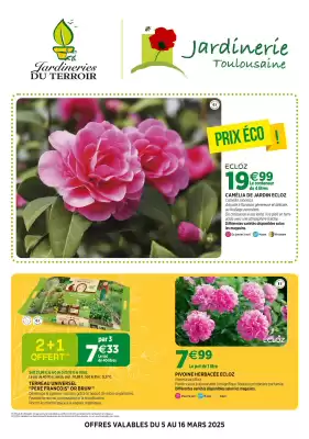 Catalogue Jardineries du terroir (valable jusqu'au 16-03)