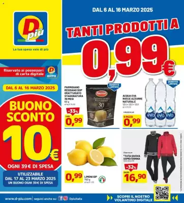 Volantino DPiù (valido fino al 16-03)