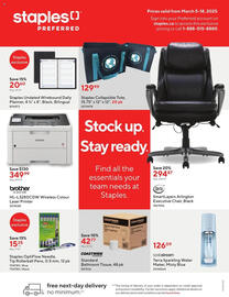 Staples flyer Page 1