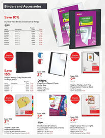 Staples flyer Page 7