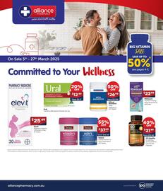 Alliance Pharmacy catalogue Page 1