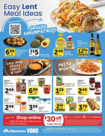 Vons Weekly Ad Page 1