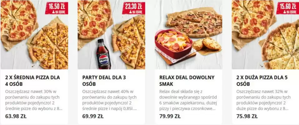 Pizza Hut gazetka (ważność do 19-03)