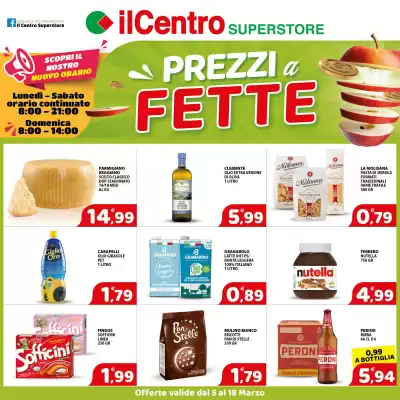 Volantino Il Centro Superstore (valido fino al 18-03)