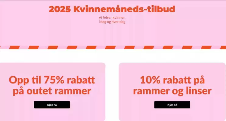 SmartBuyGlasses Kundeavis (gyldig til 18-03)