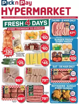 Pick n Pay Hypermarket catalogue (valid until 9-03)