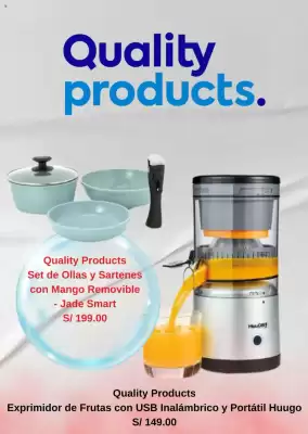 Catálogo Quality Products (válido hasta 5-04)